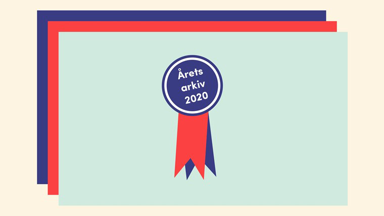 Du visar för närvarande Sydarkivera nominerat till Årets arkiv 2020